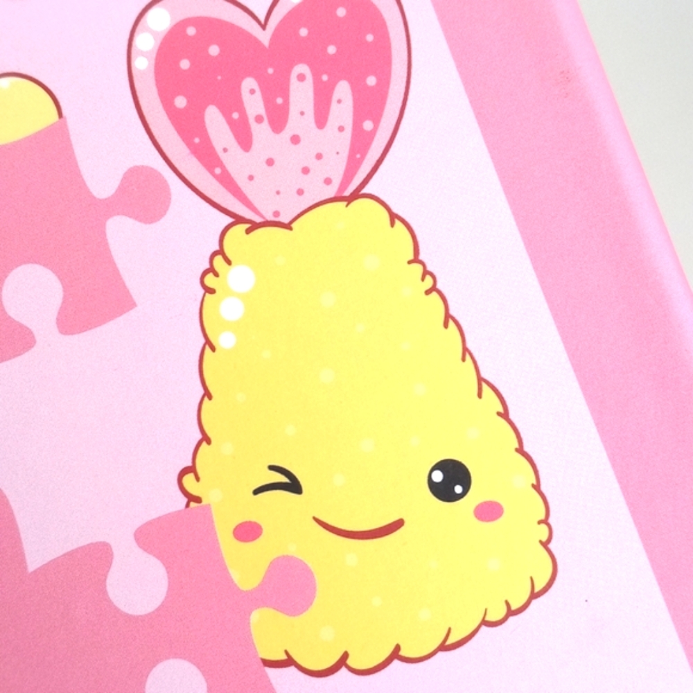 Kawaii Snacks Mystery 1000 Pieces Puzzle (Puzzle Size 28" x 20.5") Ages 12+ - Picture 13 of 16